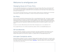 Tablet Screenshot of emailgoose.com